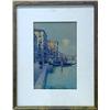 Image 1 : E. (Emilio) Boni watercolor "Morning - Venice" si