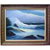Image 1 : Earl Collins oil on canvas; seascape; signed lowe