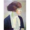 Image 2 : Martha Walter oil on canvas; portrait of a woman;