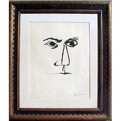 Ben Shahn lithograph; pencil signed lower right a