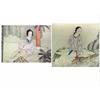 Image 3 : Series of six Japanese prints of female figures; 