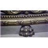 Image 3 : French brass fireplace bumper; clamshell crest; f