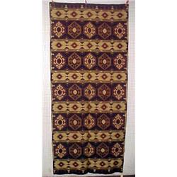 Tapestry; machine woven; two sides with bound edg