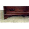 Image 3 : Slant front walnut desk; rectangular top with sma