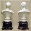 Image 5 : A pair of marble busts; depicting Moore and Scott