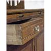 Image 3 : Mixed woods two piece kitchen cupboard; top with 