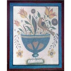 D.Y. Ellinger tempera emulsion (egg white) on paper; pa