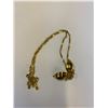 Image 1 : 10K CHAIN 18" WITH 10K LEAF PENDANT RV $350.00