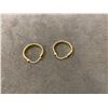 Image 1 : PAIR 14K HOOP EARRINGS RV $300.00