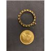 Image 1 : 14K PENDANT WITH KRUGERRAND RV $2100.00