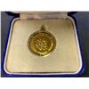 Image 1 : 18K PENDANT WITH 18K RHODESIA MEDALLION RV $825.00