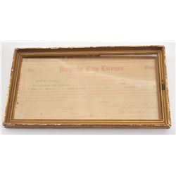 19PF-60 GAMBLING LICENSE