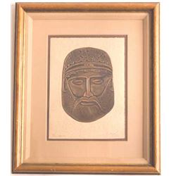 19IK-5 TWO BRASS ARTWORK