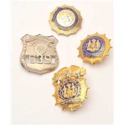18DC-22D BADGE LOT