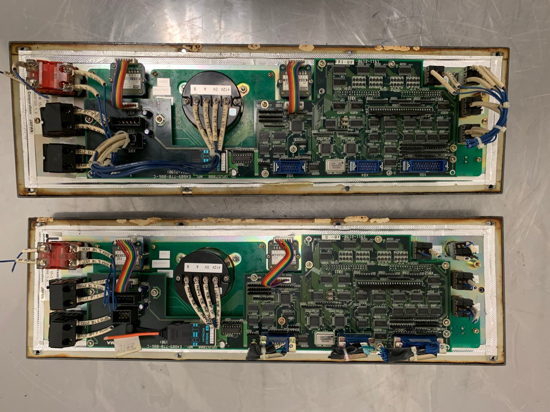 (2) OKUMA E0105-566-0 OSP Machine Operator Interface Panel