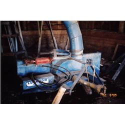 Lucknow 8ft 3pth single auger snow blower