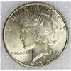 Image 1 : 1934 PEACE SILVER DOLLAR