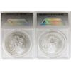 Image 2 : 2012-S AND 2012 AMERICAN SILVER EAGLES
