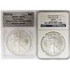 Image 1 : 2013-S AND 2013 AMERICAN SILVER EAGLE