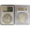 Image 2 : 2014-W AND 2015 AMERICAN SILVER EAGLES