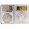 Image 2 : 2018 AND 2017-P AMERICAN SILVER EAGLES