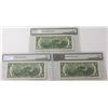 Image 2 : (3) 2003 $2.00 FEDERAL RESERVE NOTES