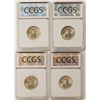 Image 2 : CCGS GRADED SUPERB BU WASHINGTON QUARTERS