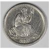 Image 1 : 1837 NO STARS SEATED DIME