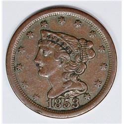 1853 HALF CENT