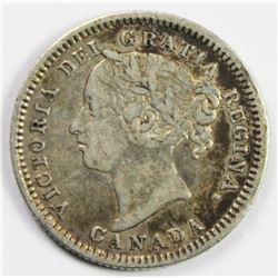 1881-H CANADA DIME