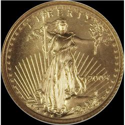 2005 $5.00 GOLD EAGLE