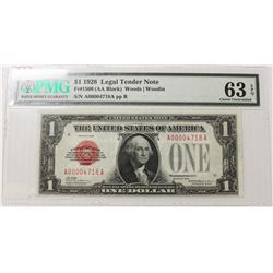 1928 $1.00 LEGAL TENDER