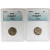 Image 1 : (2) 1938-D BUFFALO NICKEL