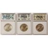 Image 2 : THREE SUPERB BU FRANKLIN HALF DOLLARS: