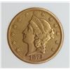 Image 1 : 1872-CC $20.00 GOLD