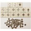 Image 1 : 67 PCS. SILVER MERCURY DIMES 1945 AND OLDER