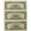 Image 2 : THREE 1985 $5.00 BOSTON FEDERAL RESERVE NOTES