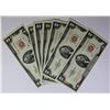 Image 1 : 11 PCS 1953 C $2.00 NOTES
