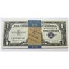Image 1 : 50 PCS. PACK 1957-B $1.00 SILVER CERTIFICATES