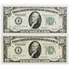 Image 1 : TWO 1928-A FEDERAL RESERVE NOTES