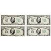 Image 1 : FOUR $10.00 FEDERAL RESERVE NOTE: 1934-B: