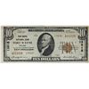 Image 1 : 1929 $10.00 FT. WAYNE, IN. BANK #13818