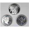 Image 1 : (3) ONE OUNCE SILVER ROUNDS