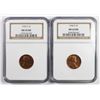 Image 1 : TWO 1936-S LINCOLN CENTS