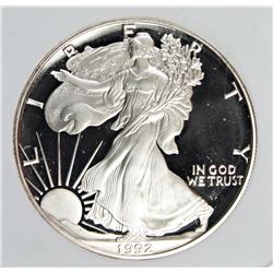 1992 AMERICAN SILVER EAGLE