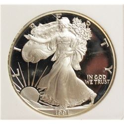 1991 AMERICAN SILVER EAGLE