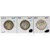 Image 1 : HALF DOLLAR LOT - 3 COINS TOTAL