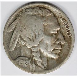 1919-D BUFFALO NICKEL