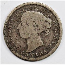 1889 CANADA DIME