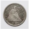 Image 1 : 1875-CC TWENTY CENT PIECE